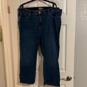 Torrid Women's Feel the Fit Denim Stretch Flare Jeans LIGHTLY WORN